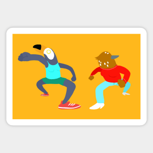 Minimal Tuca and Bertie Magnet